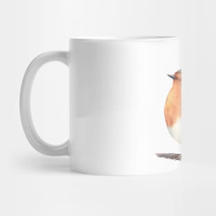 Cute robin bird painting Mug